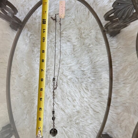 Laundry by Shelli Segal Smokey Glass Necklace - Picture 6 of 8